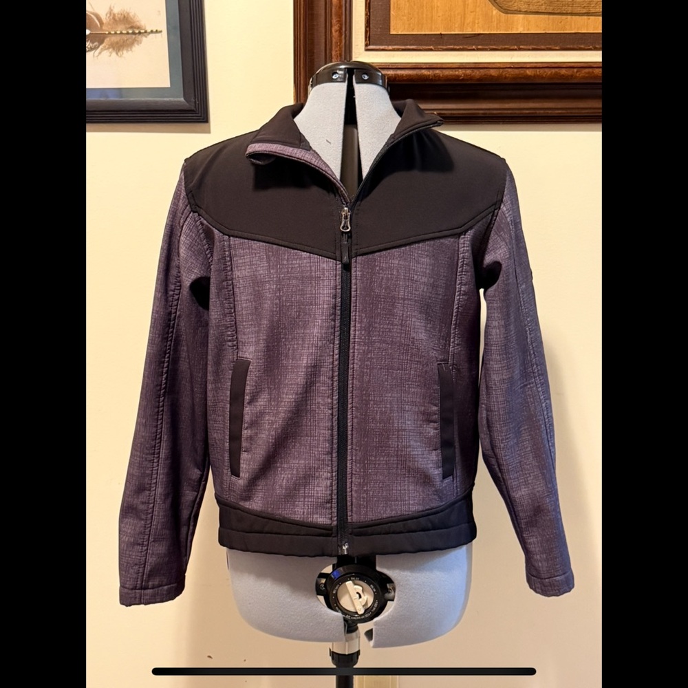 Glacier Shield Gray  and Black Lightweight Jacket
